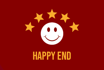 Pictogram Happy End