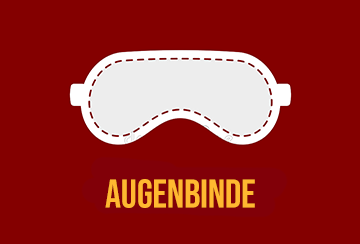 Piktogramm Augenbinde